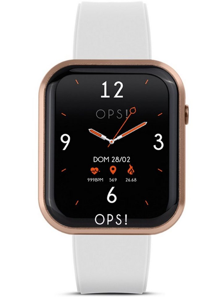OPS! OBJECTS Quarzuhr OPS!SMART OPSSW-11 Call Smartwatch Unisex Uhr 38mm OPS!SMART OPSSW-11 Call Smartwatch Unisex Uhr 38mm von OPS! OBJECTS