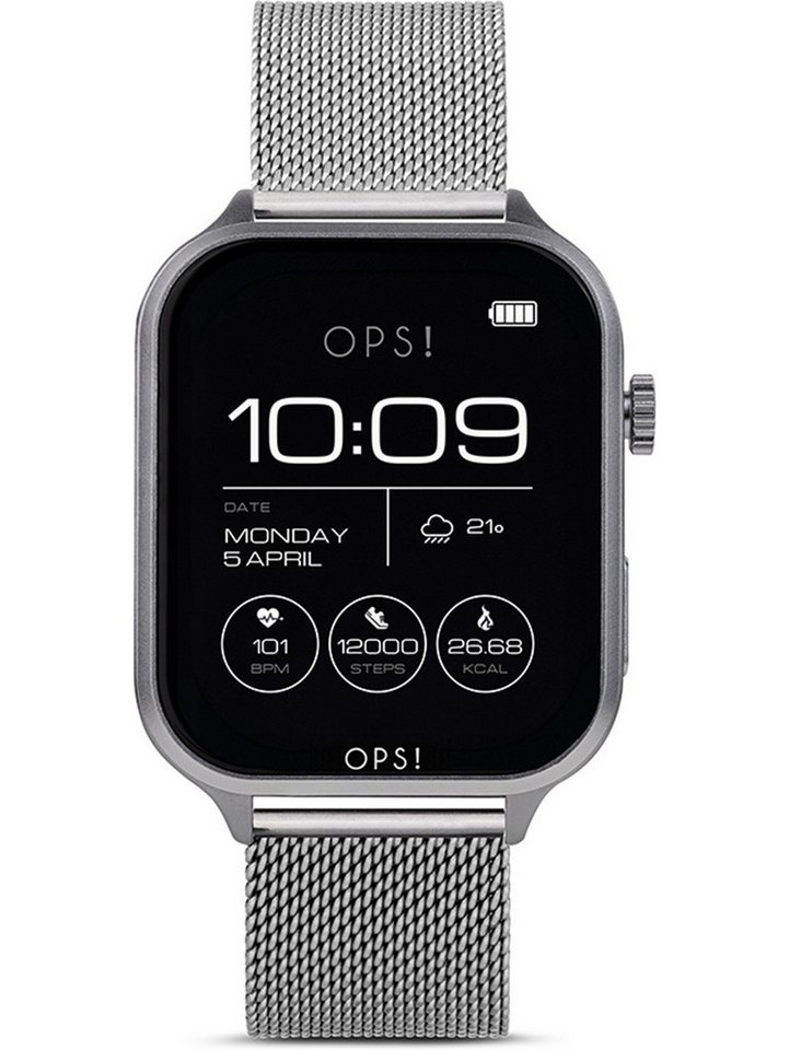 OPS! OBJECTS Quarzuhr OPS!SMART OPSSW-44 Call Max Amoled unisex Smartwatch 41.5 mm OPS!SMART OPSSW-44 Call Max Amoled unisex Smartwatch 41.5 mm von OPS! OBJECTS