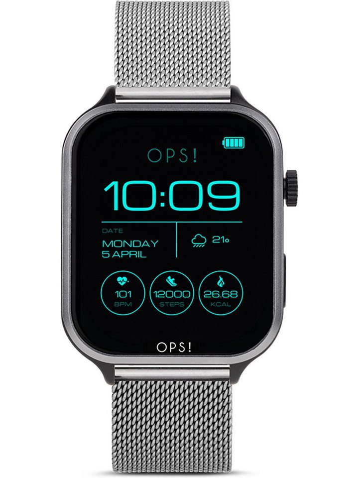 OPS! OBJECTS Quarzuhr OPS!SMART OPSSW-45 Call Max Amoled unisex Smartwatch 41.5 mm OPS!SMART OPSSW-45 Call Max Amoled unisex Smartwatch 41.5 mm von OPS! OBJECTS