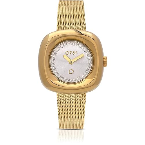Mesh Armband Uhr mit Metallgehäuse von opsobjects von OPSOBJECTS