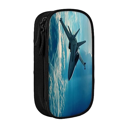 OPSREY Aircraft Fighter Jets gedruckt Große Kapazität Federmäppchen Bleistift Beutel Tragbare Schreibwaren Tasche Multifunktions Organizer OPSREY Aircraft Fighter Jets gedruckt Große Kapazität Federmäppchen Bleistift Beutel Tragbare Schreibwaren Tasche Multifunktions Organizer von OPSREY