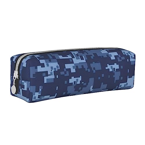 OPSREY Kreative afrikanische Kultur Gedruckt Leder Bleistift Fall Schreibwaren Organizer Tragbare Bleistift Tasche, Camouflage-Muster, Einheitsgröße, Münzbeutel von OPSREY