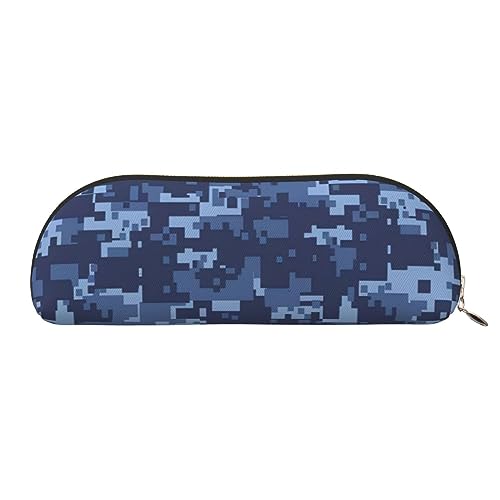 OPSREY Kreative afrikanische Kultur gedruckt Leder Bleistift Tasche Schreibwaren Organizer Tragbare Bleistift Fall, Camouflage-Muster, Einheitsgröße, Münzbeutel von OPSREY