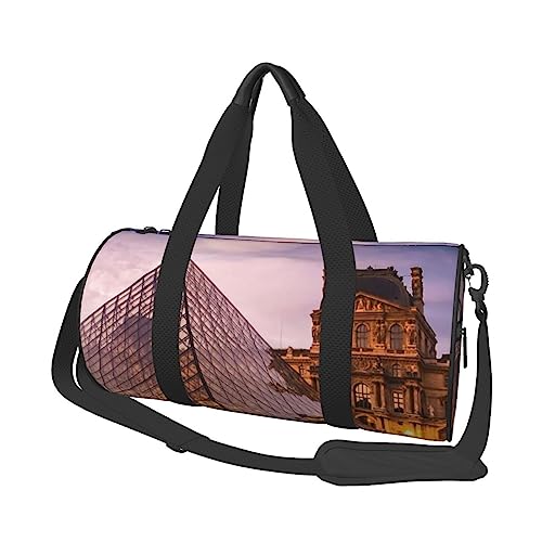 Paris In Ninghts Print Duffel Bag Übernachtung Tasche Große Kapazität Faltbare Unisex Turnbeutel Für Reisen Outdoor, Schwarz, Einheitsgröße, Schwarz , Einheitsgröße von OPSREY