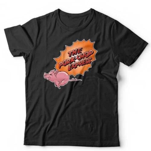 The Pork Chop Express Tshirt Unisex & Kids Big Trouble In Little China Retro BlackLarge The Pork Chop Express Tshirt Unisex & Kids Big Trouble In Little China Retro BlackLarge von Opte