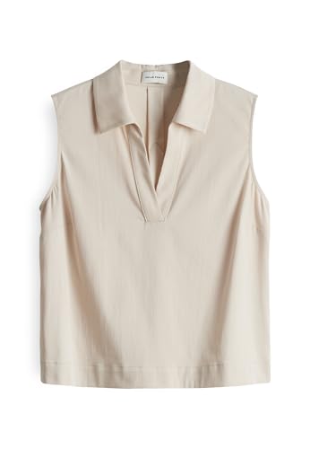 OPUS PANTS Damen Blusentop | Blusentop Frisa aus nachhaltigem BCI Cotton Mix Natural Glaze, 38 von OPUS PANTS