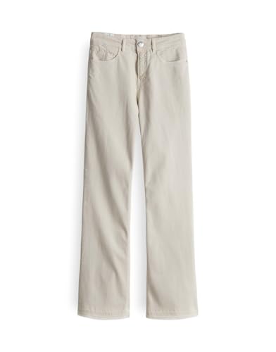 OPUS PANTS Damen Flared | Melly Bright Flared Jeans Mid Rise aus stretchigem Tencel Mix Natural Glaze, 44 L28 von OPUS PANTS
