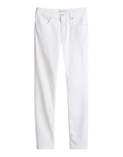 OPUS PANTS Damen Skinny | ENJA Ease Skinny Jeans Low Rise mit Power Stretch White, 40 L28 von OPUS PANTS