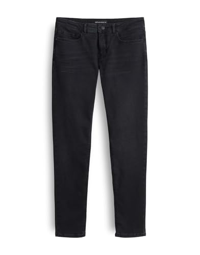 OPUS PANTS Damen Skinny | ENJA Ease Skinny Jeans mit Powerstretch Low Rise Washed Black, 38 L28 von OPUS PANTS