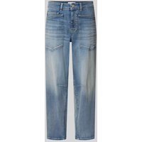 OPUS PANTS Relaxed Fit Jeans im Used-Look Modell 'Melly breeze'' in Blau, Größe 34/28 von OPUS PANTS