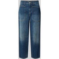 OPUS PANTS Relaxed Fit Jeans im Used-Look Modell 'Melly breeze'' in Marine, Größe 36/28 von OPUS PANTS