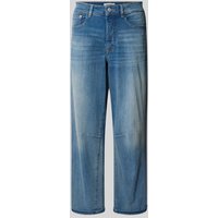 OPUS PANTS Relaxed Fit Jeans im Used-Look Modell 'Melly relax' in Blau, Größe 34/28 von OPUS PANTS