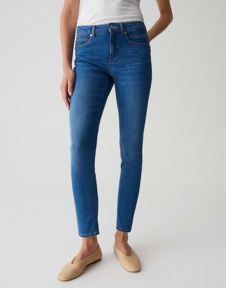 OPUS PANTS Skinny-fit-Jeans ENJA EASE mit Powerstretch Low Rise Ankle, Spanish Cotton, Zip-Fly von OPUS PANTS