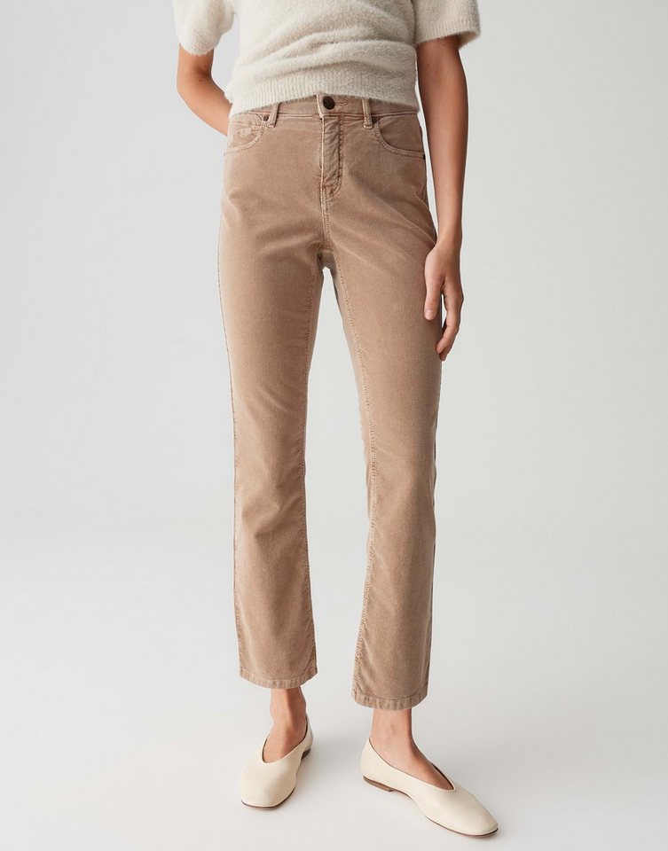 OPUS PANTS Slim-fit-Jeans ENJA GENTLE aus samtweichen Feincord Low Rise, Ankle, Kick Flared OPUS PANTS Slim-fit-Jeans ENJA GENTLE aus samtweichen Feincord Low Rise, Ankle, Kick Flared von OPUS PANTS