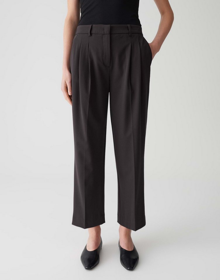 OPUS PANTS Stoffhose LESSIEH mit Komfortbund Ankle, Recycled Polyester, elastischer Gummibund hinten von OPUS PANTS