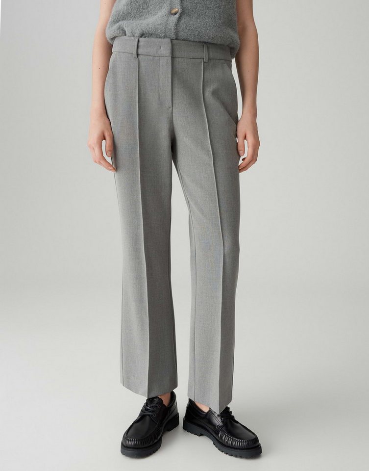 OPUS PANTS Stoffhose LUANE Relaxed Flared aus elastischem Viskosemix verdeckter Zip-Fly, weicher Griff, elastischer Stoff OPUS PANTS Stoffhose LUANE Relaxed Flared aus elastischem Viskosemix verdeckter Zip-Fly, weicher Griff, elastischer Stoff von OPUS PANTS