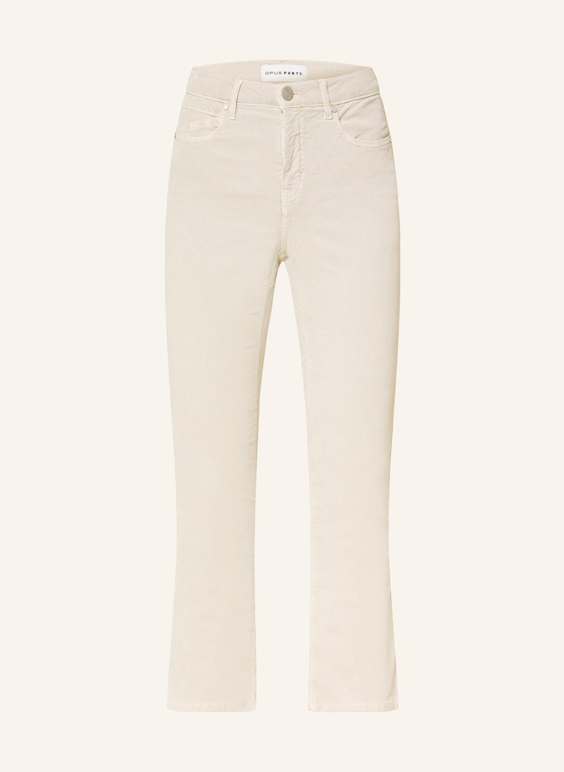 Opus Pants 7/8-Hose Enja Gentle Aus Cord beige von OPUS PANTS