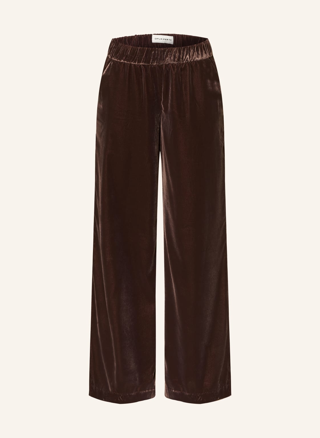 Opus Pants Samthose Mucia braun von OPUS PANTS