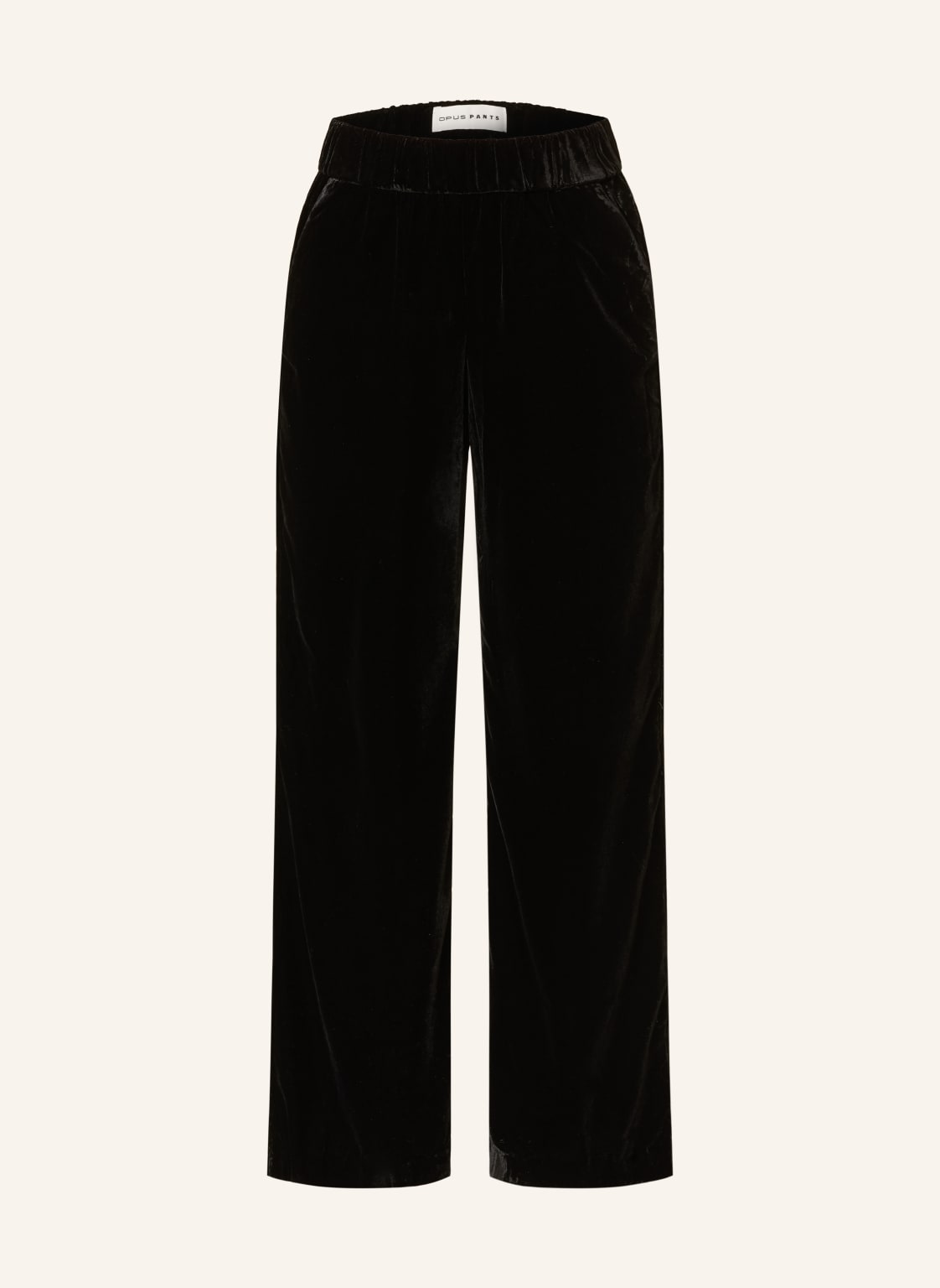 Opus Pants Samthose Mucia schwarz von OPUS PANTS