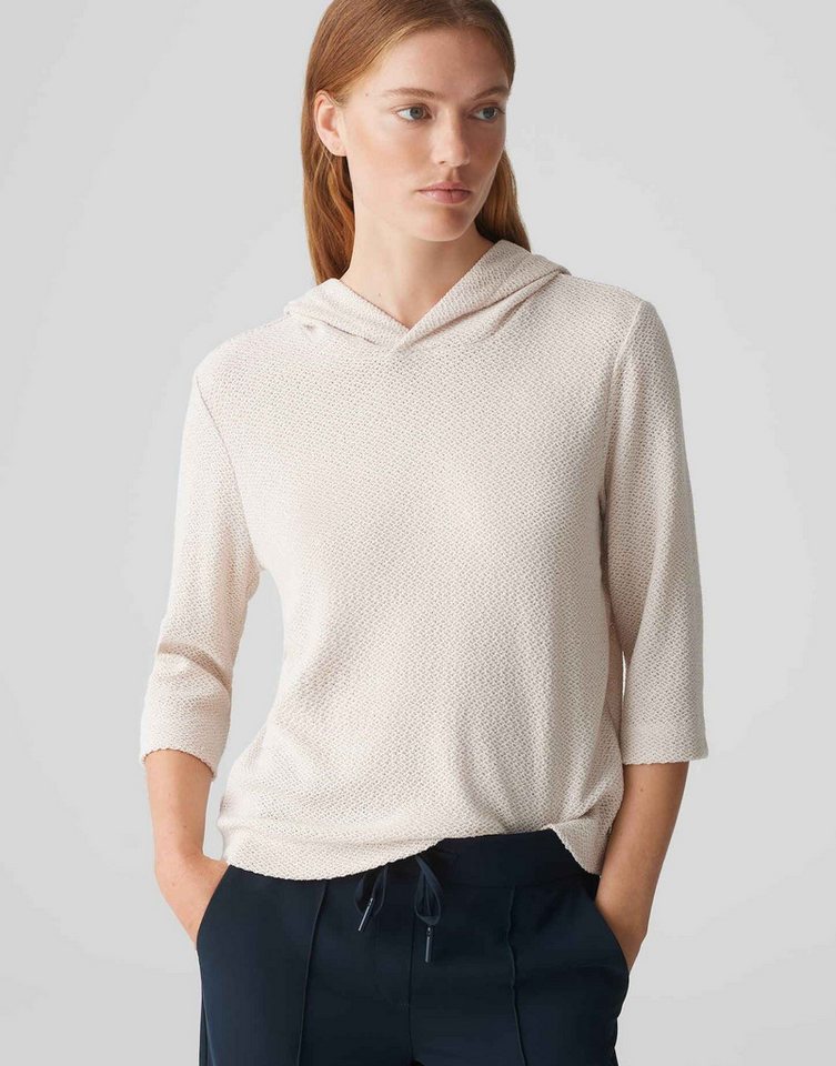 OPUS 3/4-Arm-Shirt SUKUFI STRUCTURE Regular in Strickoptik von OPUS