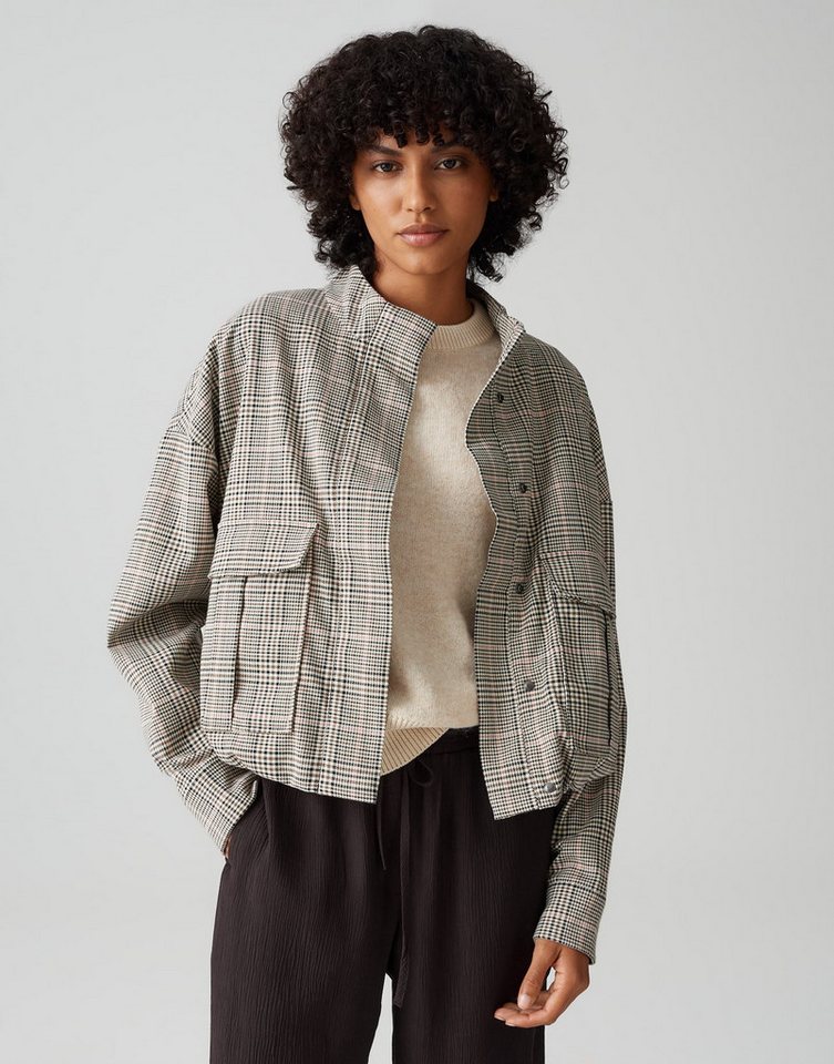 OPUS Blouson Blouson HEMMA Loose aus Viskose Mix von OPUS