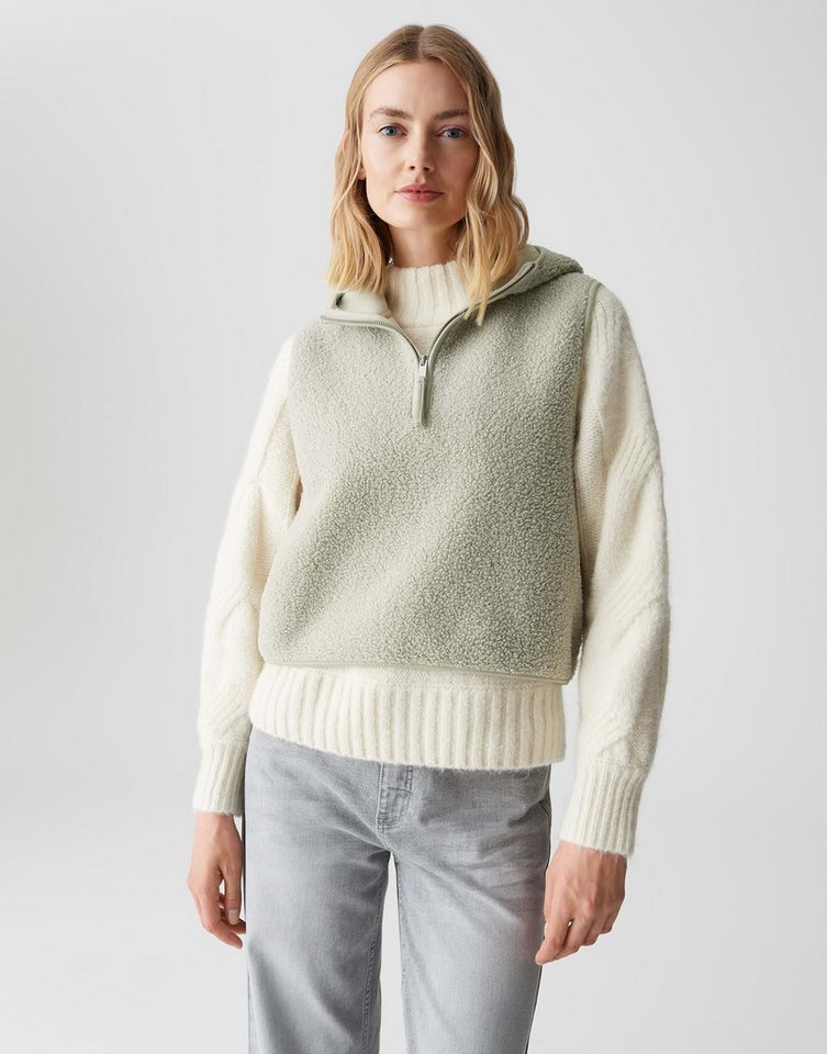 OPUS Cape AKAPU flauschig aus Teddyfell one size, flauschiger Griff von OPUS