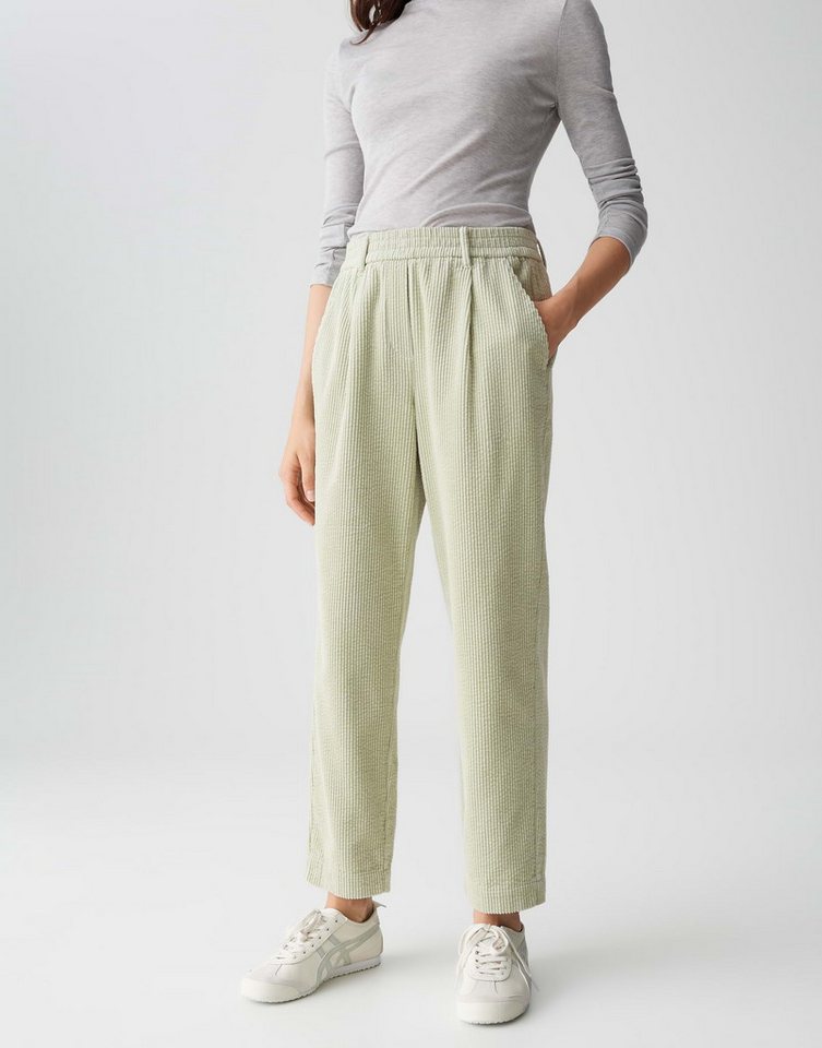 OPUS Cordhose MYHA SOFT Relaxed Fit aus BCI Cotton schmal zulaufendes Bein, weicher Griff, samtige Oberfläche von OPUS