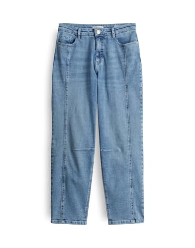 OPUS Damen Barrel | Barrel Jeans LOLAH Casual Mid Rise aus Spanish Cotton Mix Light real Blue, 36 L28 OPUS Damen Barrel | Barrel Jeans LOLAH Casual Mid Rise aus Spanish Cotton Mix Light real Blue, 36 L28 von OPUS