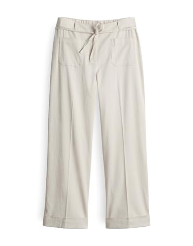 OPUS Damen City Pants | MEERI URBAN Relaxed City Pants aus weichem Lyocell Mix Natural Glaze, 42 von OPUS
