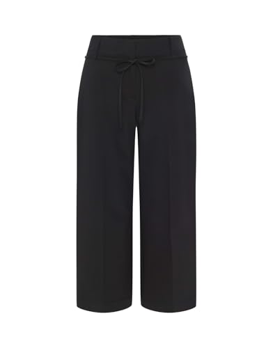 OPUS Damen Culotte | Culotte Misha Belt Wide mit abnehmbarem Gürtel Black, 44 von OPUS