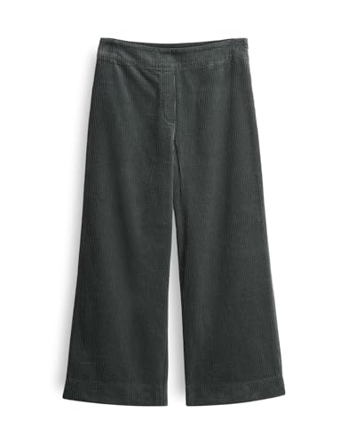 OPUS Damen Culotte | Misha Cord Wide Culotte aus Feincord deep Pine, 38 von OPUS