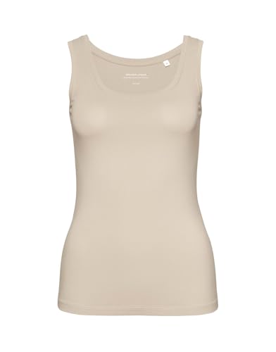 OPUS Damen daily E T-Shirt, Slim Fit, Elfenbein (Skin 2063), 42 (Herstellergröße: 42) von OPUS