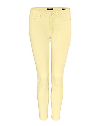 OPUS Damen Elma 7/8 Colored Jeans, Fresh Lemon, 34 von OPUS