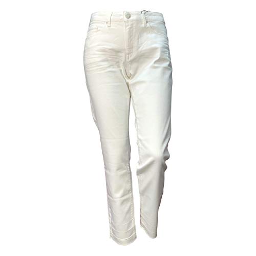 OPUS Damen Elma 7/8 Soft White Jeans, Milk, 34 von OPUS