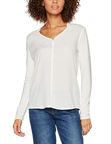 OPUS Damen Faita Bluse, Elfenbein (Milk 1004), 44 von OPUS