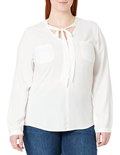 OPUS Damen Flanda Bluse, Elfenbein (Milk 1004), 44 von OPUS