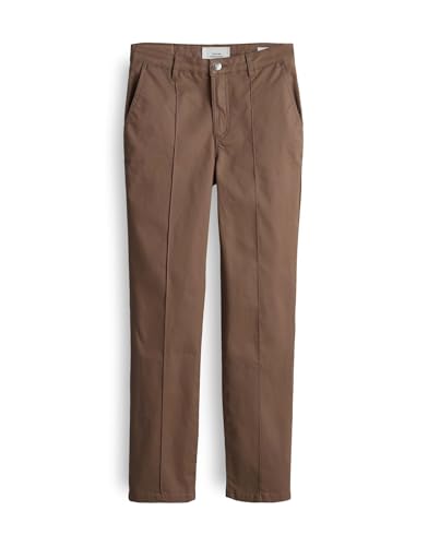 OPUS Damen Flared | EBBI Kick Flared Jeans mit Coating Mid Rise Cocoa, 42 L28 von OPUS