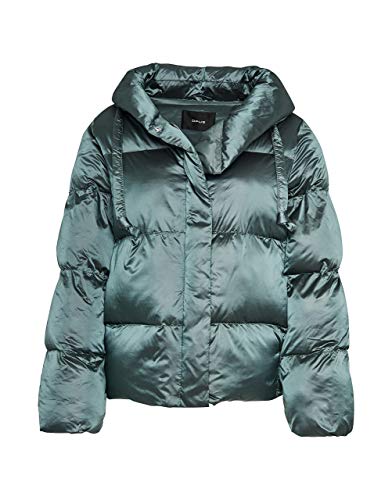 OPUS Damen Haune Shiny Jacke, Mineral Green, 42 von OPUS