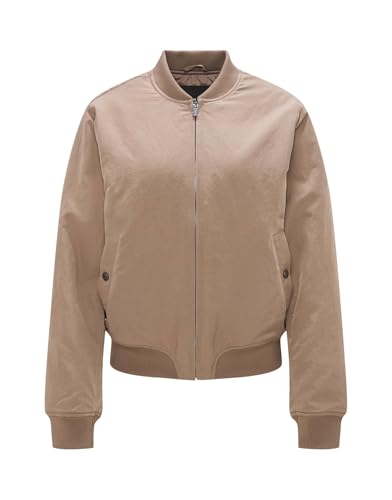 OPUS Damen Jacke | Wattierte Bomberjacke HARU Regular warm Taupe, 38 OPUS Damen Jacke | Wattierte Bomberjacke HARU Regular warm Taupe, 38 von OPUS