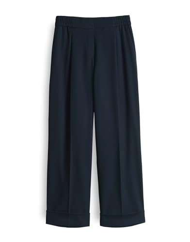 OPUS Damen Jogpants | Jogpants MAIKITO Fresh Relaxed mit Struktur Coal Blue, 36 von OPUS