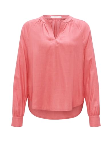 OPUS Damen Langarmbluse | Bluse FELIA Loose aus Viskose Mix Sweet red, 36 von OPUS