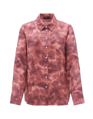OPUS Damen Langarmbluse | Hemdbluse FALKINA Faded Regular aus Modal Mix Mellow Rose, 38 von OPUS