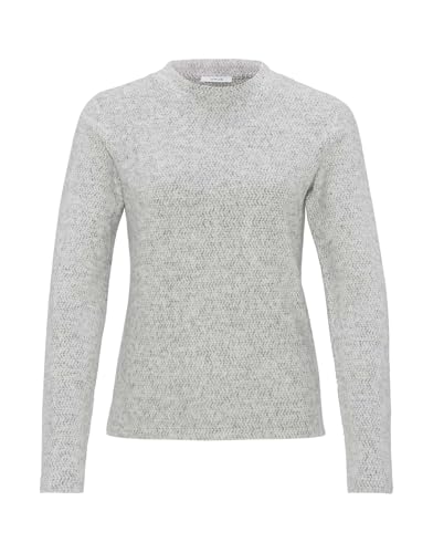 OPUS Damen Langarmshirt | Hazy Fog Melange, 38 von OPUS
