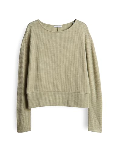 OPUS Damen Langarmshirt | SELLU Regular Soft Matcha, 36 von OPUS