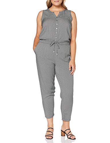 OPUS Damen Maralda Leaf Overall, Black, 34 von OPUS