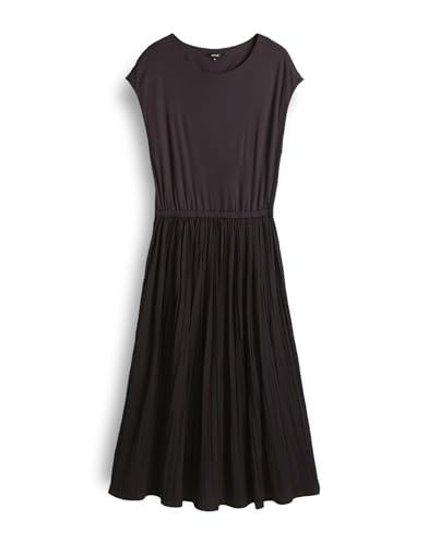 OPUS Damen Midikleid | WABELLA Plissee Midikleid mit Jerseytop Midnight Brown, 40 OPUS Damen Midikleid | WABELLA Plissee Midikleid mit Jerseytop Midnight Brown, 40 von OPUS