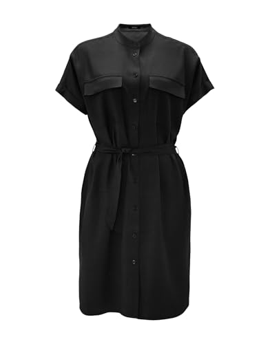 OPUS Damen Minikleid | Blusenkleid WOLDA Black, 42 von OPUS