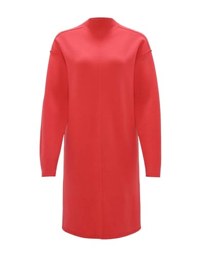 OPUS Damen Minikleid | Strickkleid WONDANA Regular aus softem Milano Strick Sweet red, 42 von OPUS