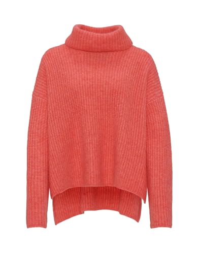 OPUS Damen Pullover | Strickpullover PARJA Slit Oversize mit Wolle Watermelon, L von OPUS