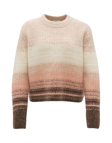 OPUS Damen Pullover | Strickpullover PRADETA Boxy Fit mit Alpaka Mellow Rose, 40 von OPUS